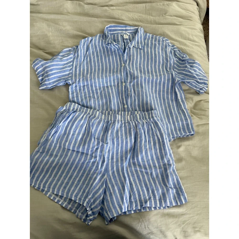 H&M 100% linen